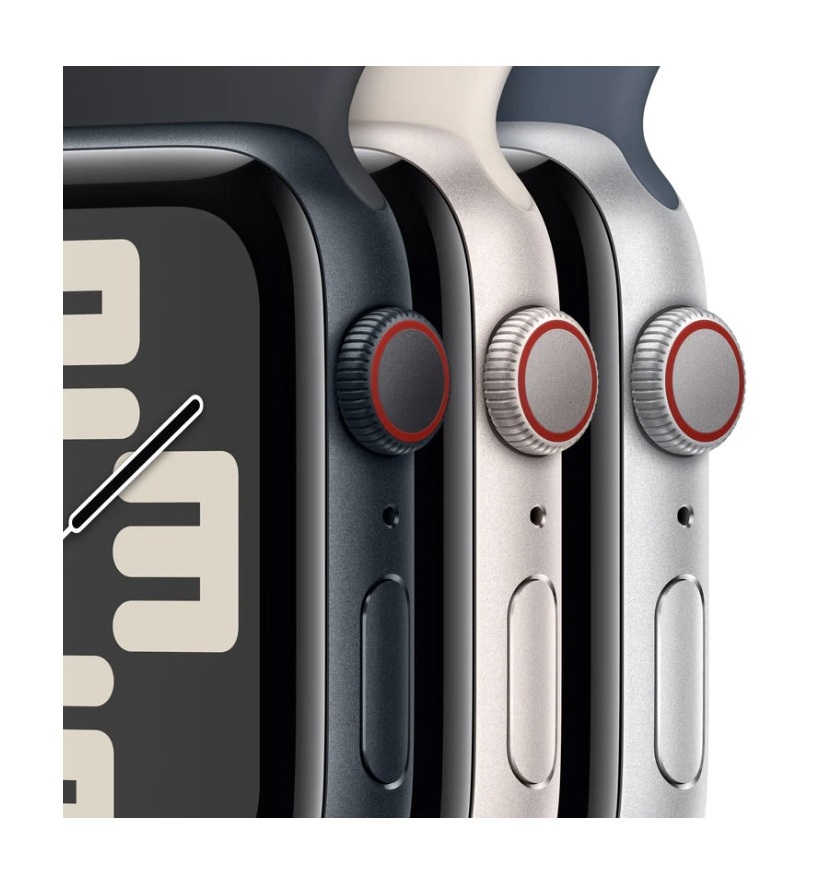 نمای جانبی Apple Watch SE Gen 2 44mm